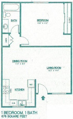a blueprint of a floor plan of a house
